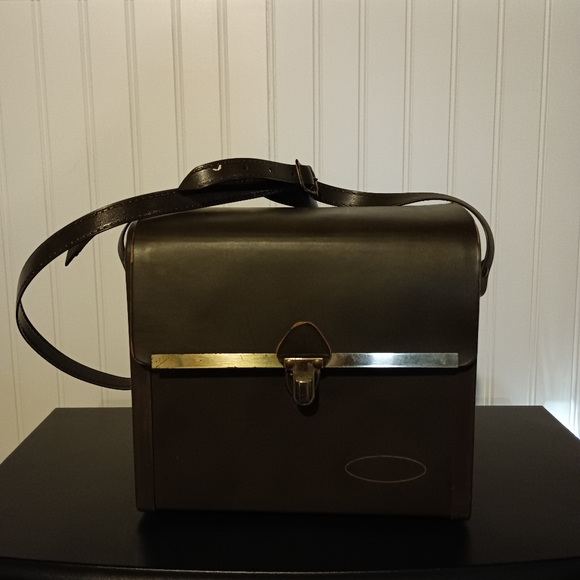 Source Unknown Other - Camera Case Vintage for One Step Non Foldable or 600 Type Polaroid with Film